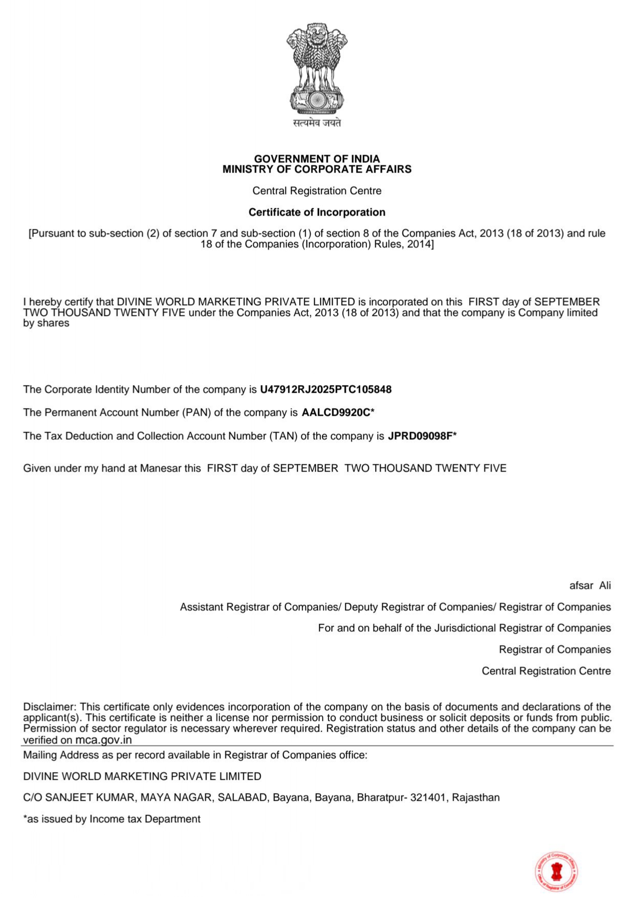Divine World Network Document 8